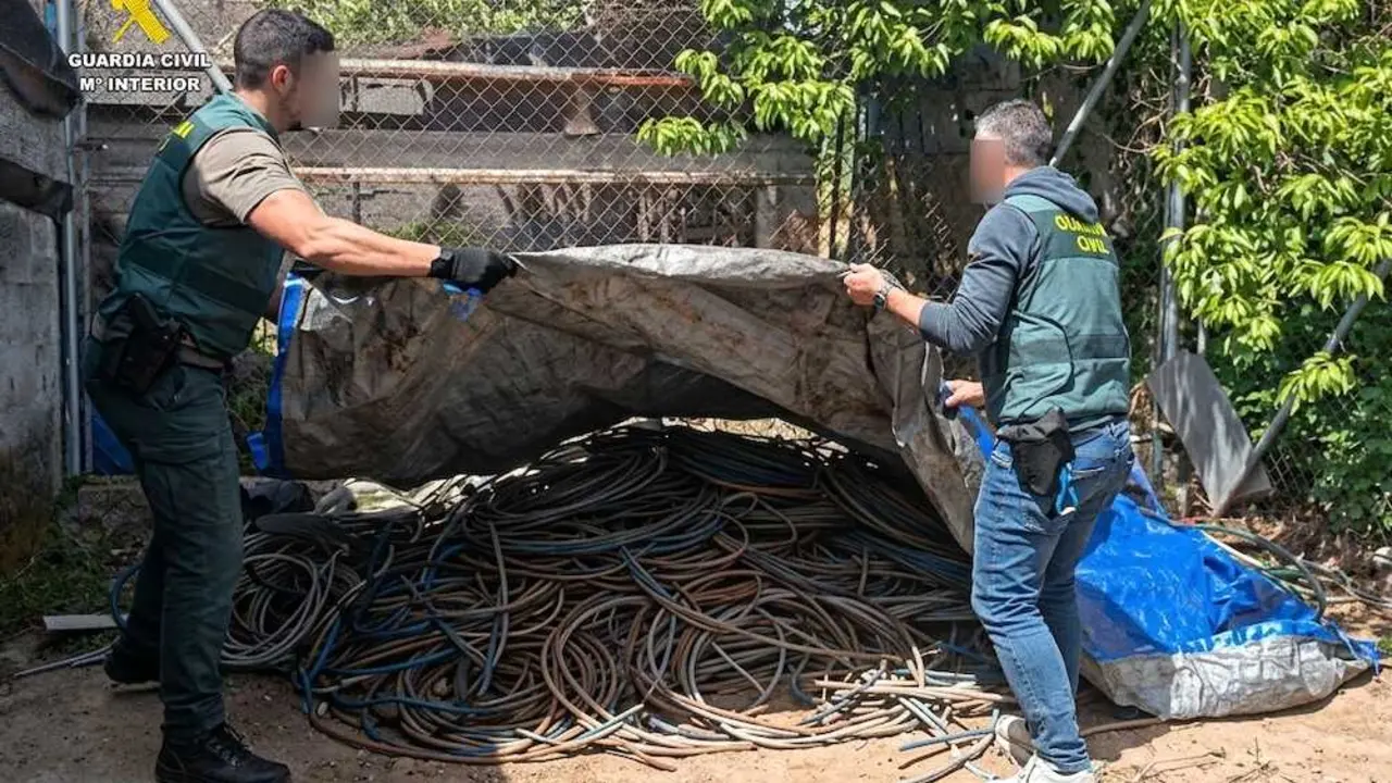 Cae una banda dedicada al robo de cobre en tres provincias de Castilla-La Mancha