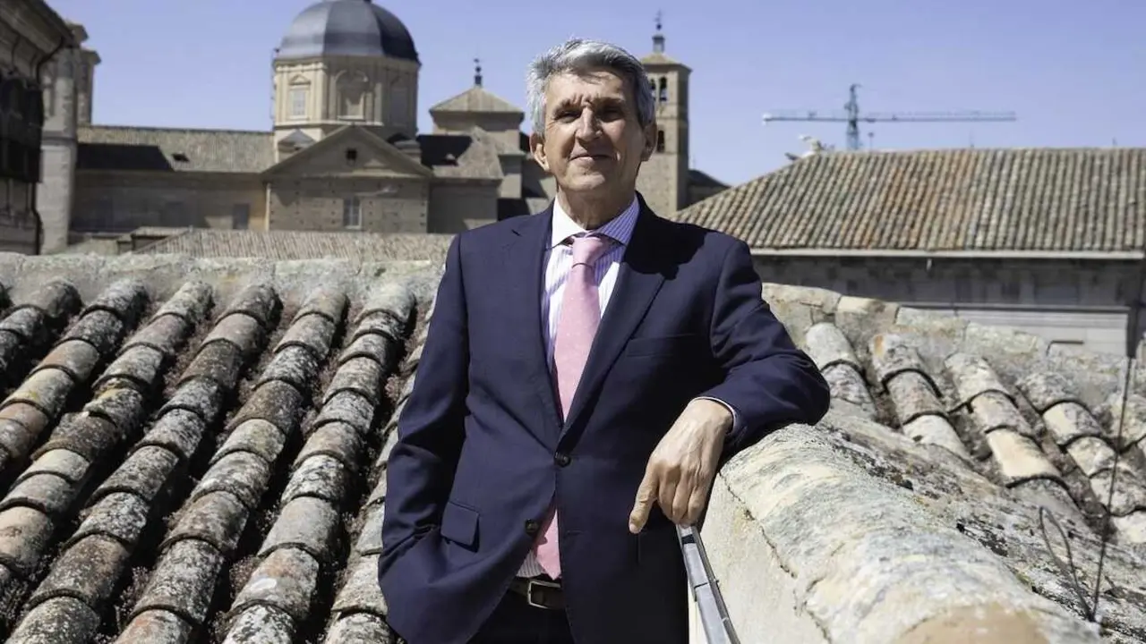El delegado del Gobierno en Castilla-La Mancha, Jos&eacute; Pablo Sabrido, en un momento de la entrevista - EP/Juanma Jim&eacute;nez