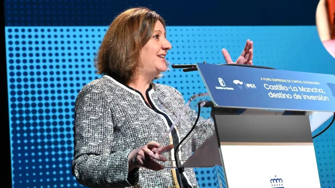 La consejera de Econom&iacute;a, Empresas y Empleo, Patricia Franco, ha inaugurado, en la Casa Am&eacute;rica de Madrid, el X Foro de Empresas de Capital Extranjero de Castilla-La Mancha.