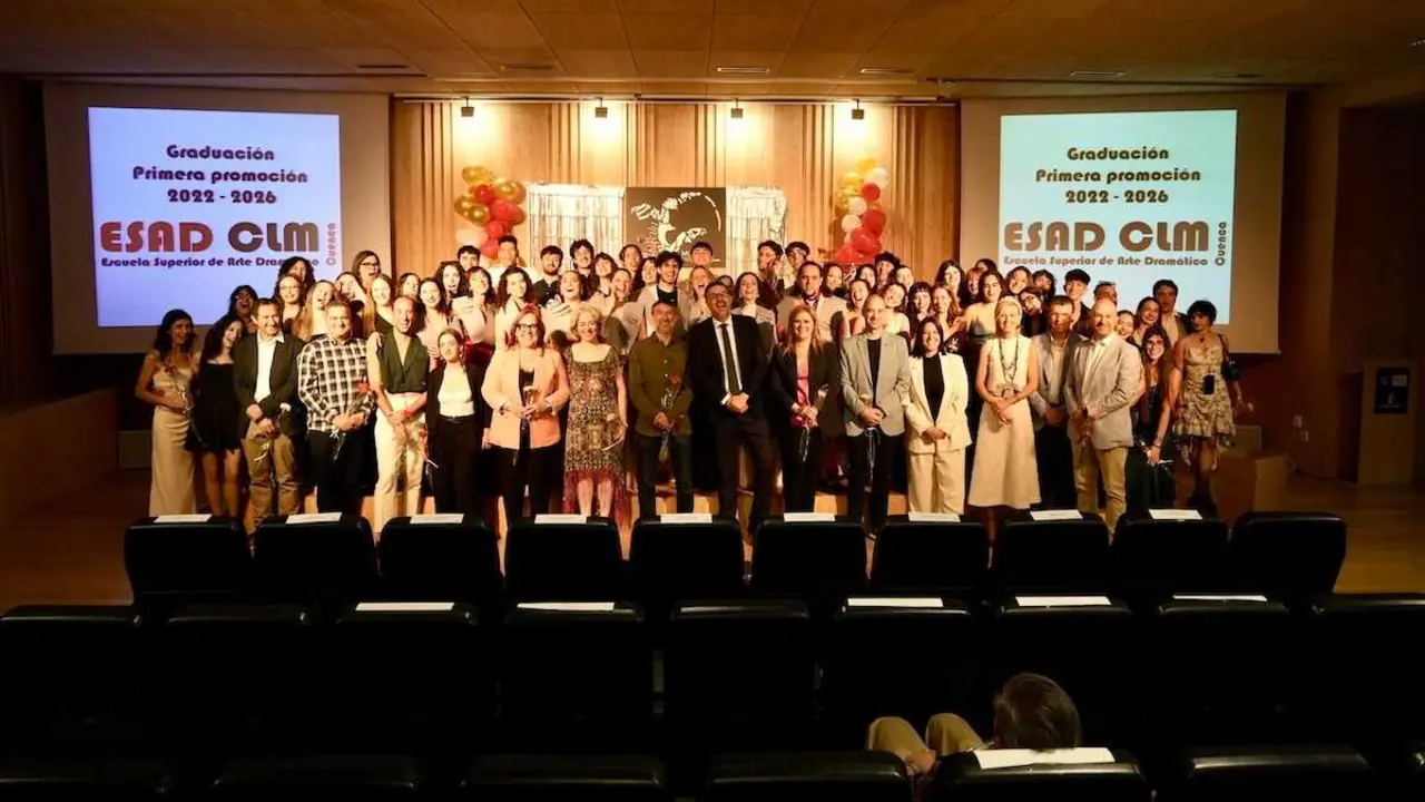 Acto de graduaci&oacute;n la Escuela Superior de Arte Dram&aacute;tico
