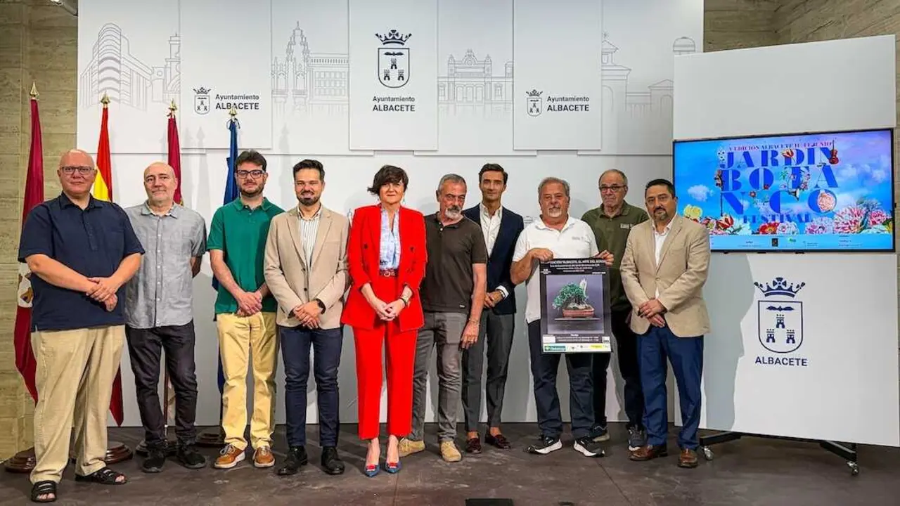 Karmento y los bons&aacute;is coronar&aacute;n el Jard&iacute;n Bot&aacute;nico de Albacete