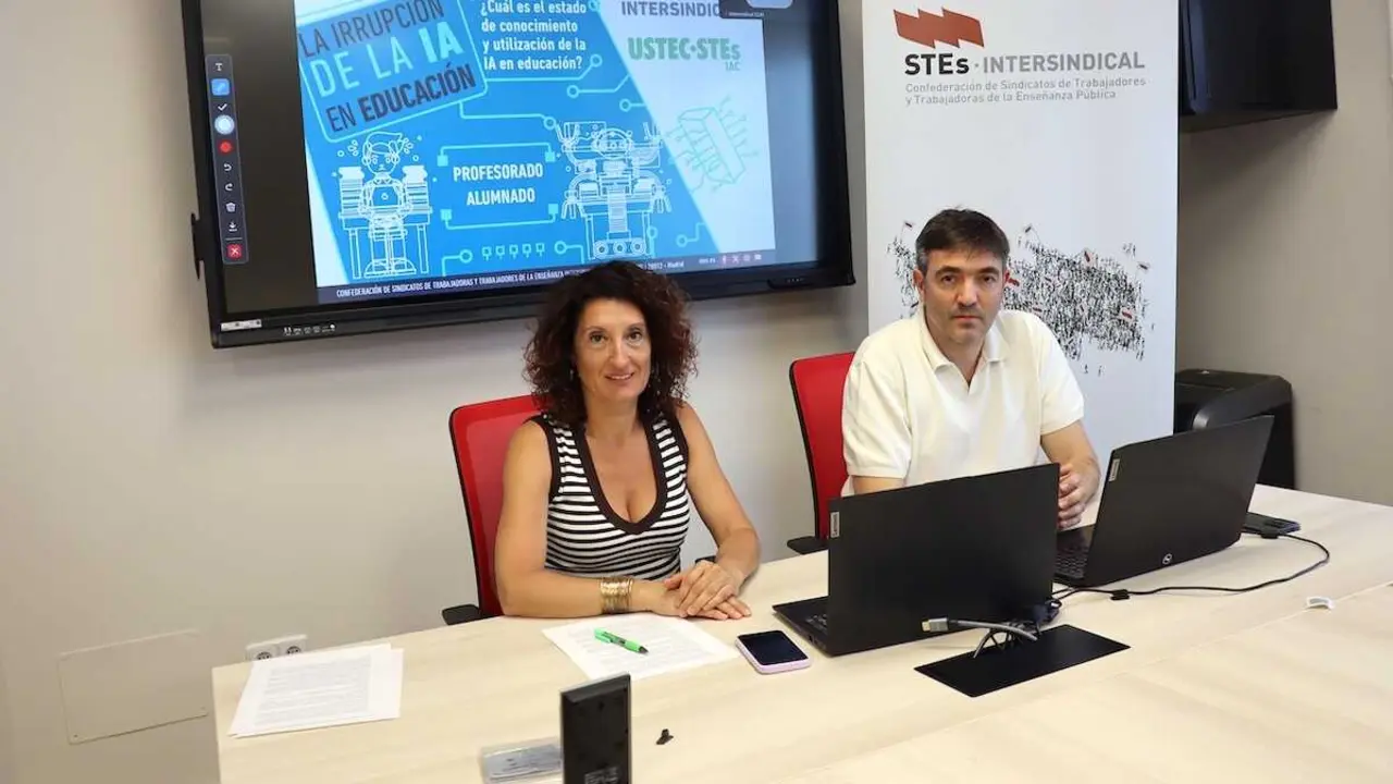 Presentación del estudio sobre la irrupción de la IA en la educación elaborado por STEs-I