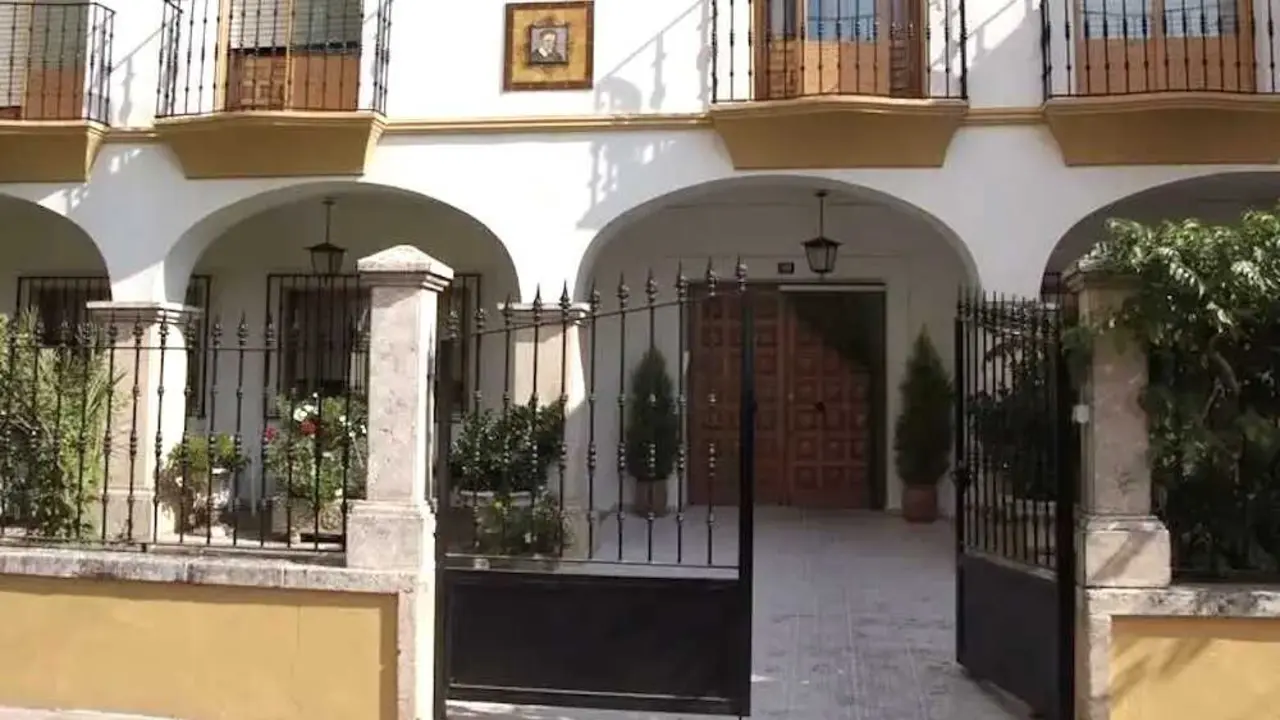 Imagen de archivo de la residencia de mayores San Vicente de Pa&uacute;l de San Clemente (Cuenca)