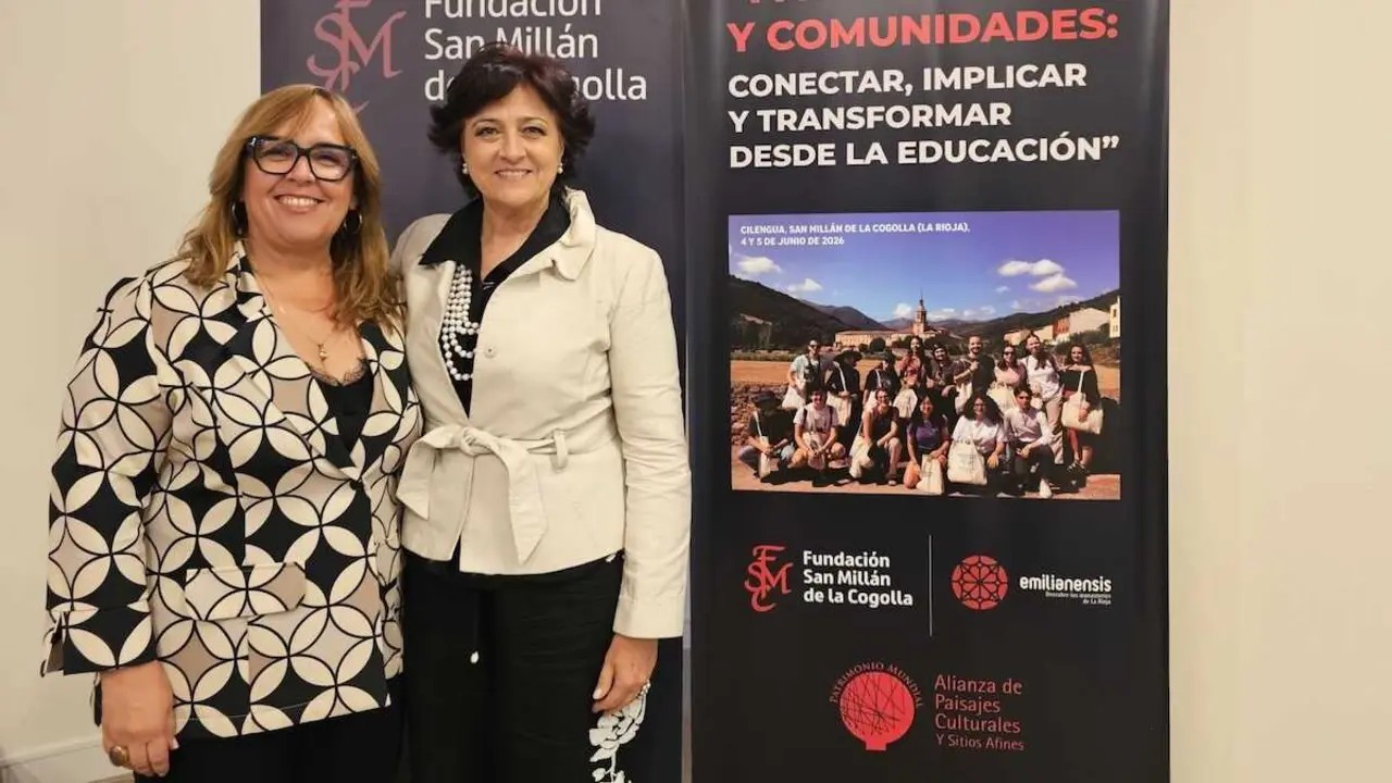 La viceconsejera de Cultura y Deportes, Carmen Teresa Olmedo, durante su asistencia al encuentro 'Patrimonio y comunidades: conectar, implicar y transformar desde la Educaci&oacute;n', celebrado en La Rioja.