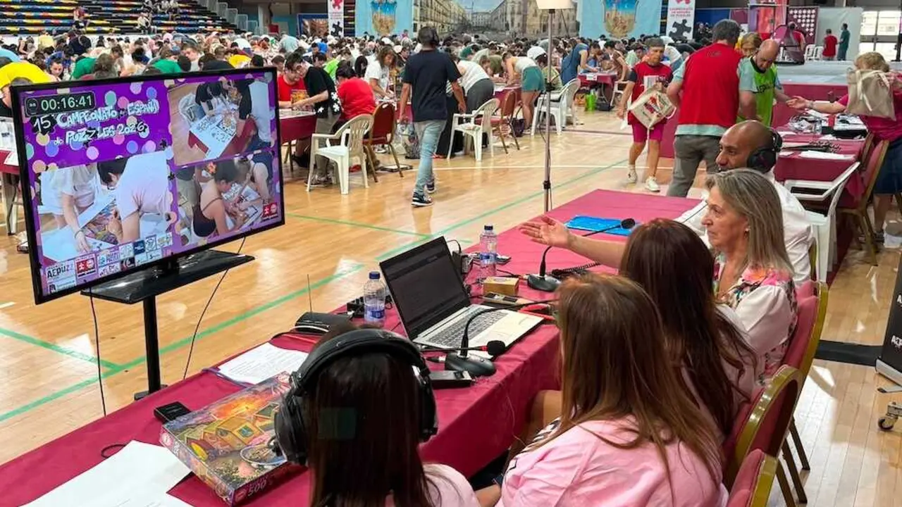 Guadalajara acoge el Campeonato de Espa&ntilde;a de Puzles con 1.500 participantes