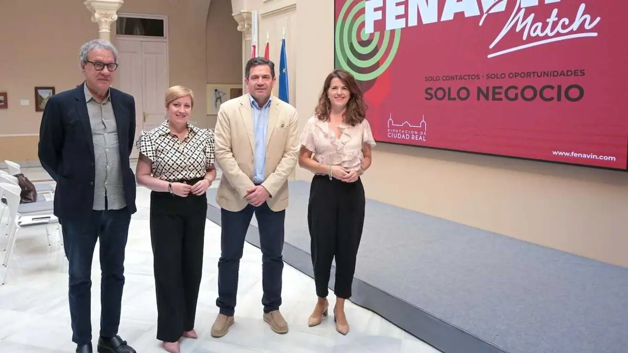 El presidente de la Diputaci&oacute;n de Ciudad Real y de Fenavin, Miguel &Aacute;ngel Valverde, ha realizado balance en rueda de prensa de Fenavin Match