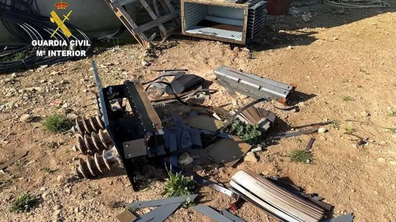 Dos detenidos por 16 robos en explotaciones agr&iacute;colas de Ciudad Real