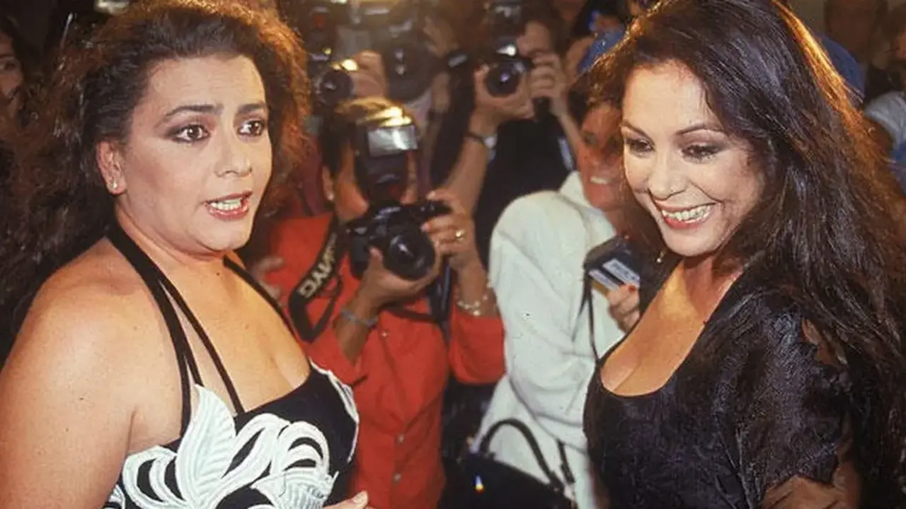 En la imagen de archivo Mar&iacute;a del Monte junto a Isabel Pantoja