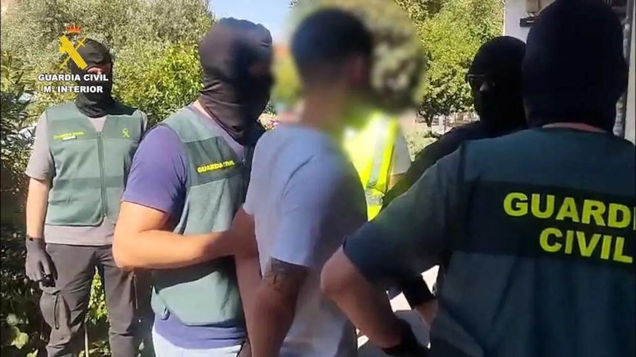 La Guardia Civil desmantela una banda criminal activa en Toledo