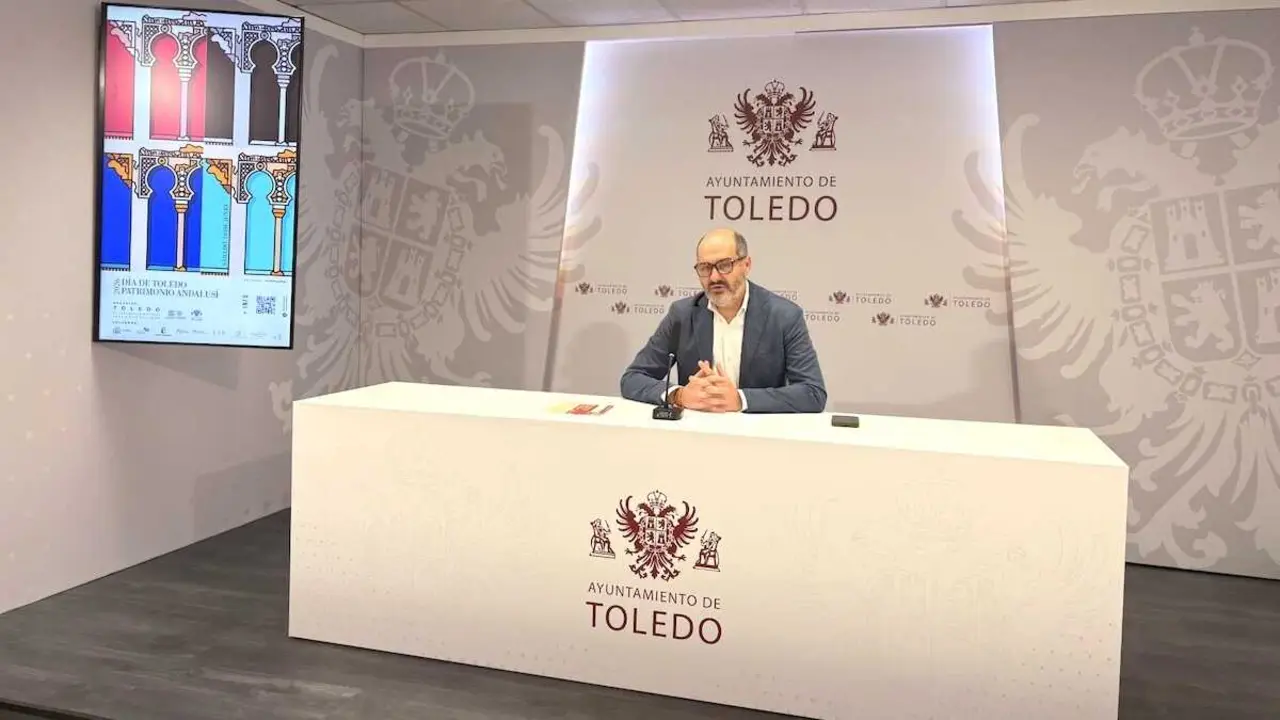 El concejal de Turismo, Vivienda y Relaciones con la UCLM de Toledo, Jos&eacute; Manuel Velasco, ha presentado las actividades por el D&iacute;a del Patrimonio Andalus&iacute;