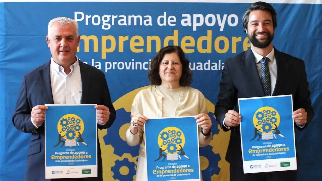 CEOE y Diputaci&oacute;n de Guadalajara apoyan a veinte emprendedores