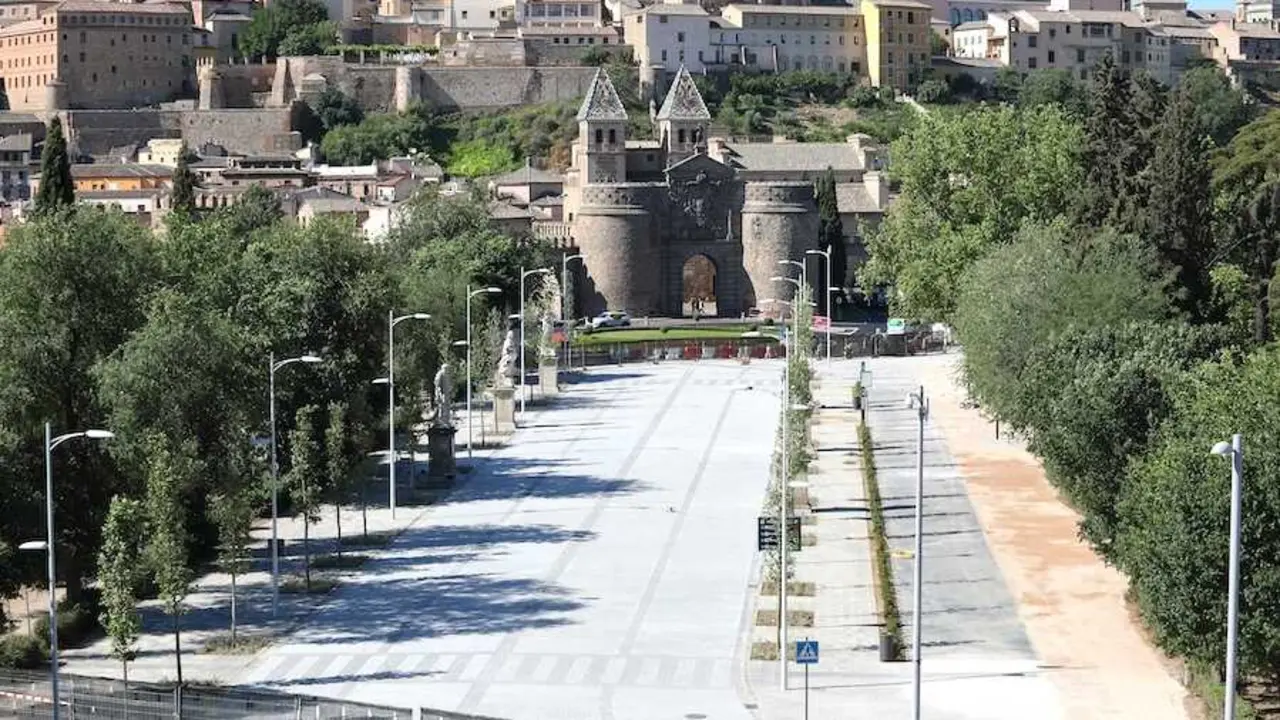 Toledo reabre el Parque de La Vega con m&aacute;s zonas verdes y accesibilidad