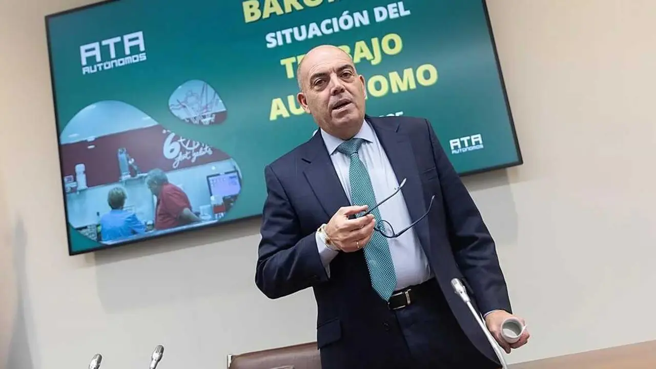 El presidente de ATA, Lorenzo Amor, en una imagen de archivo
