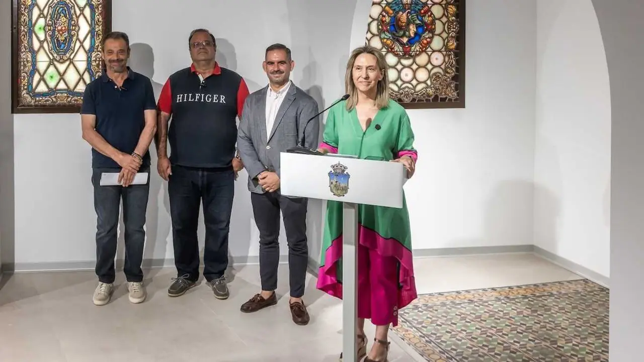 Visita fin de obra obras de la Casa Museo Santiesteban y la Casa del Cuento