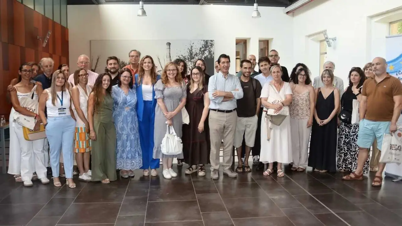 El vicepresidente segundo del Gobierno de Castilla-La Mancha, Jos&eacute; Manuel Caballero, clausura la jornada de Financiaci&oacute;n Europea para Entidades que organiza la Oficina de Proyectos Europeos del Gobierno regional, en la F&aacute;brica de Armas.