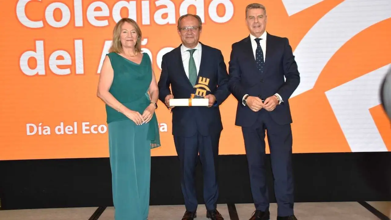 El Colegio de Economistas de Madrid (CEMAD) ha hecho entrega de la distinci&oacute;n de 'Colegiado del A&ntilde;o 2026' al consejero de Hacienda, Administraciones P&uacute;blicas y Transformaci&oacute;n Digital, Juan Alfonso Ruiz Molina.