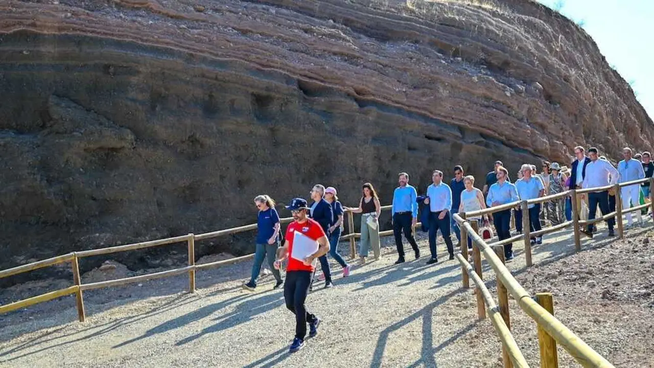 El volc&aacute;n Cerro Gordo estrena centro de visitantes en Ciudad Real