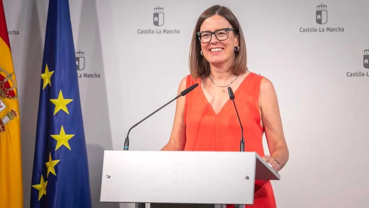 La consejera Portavoz del Gobierno de Castilla-La Mancha, Esther Padilla, ha informado en rueda de prensa de los asuntos del Consejo de Gobierno