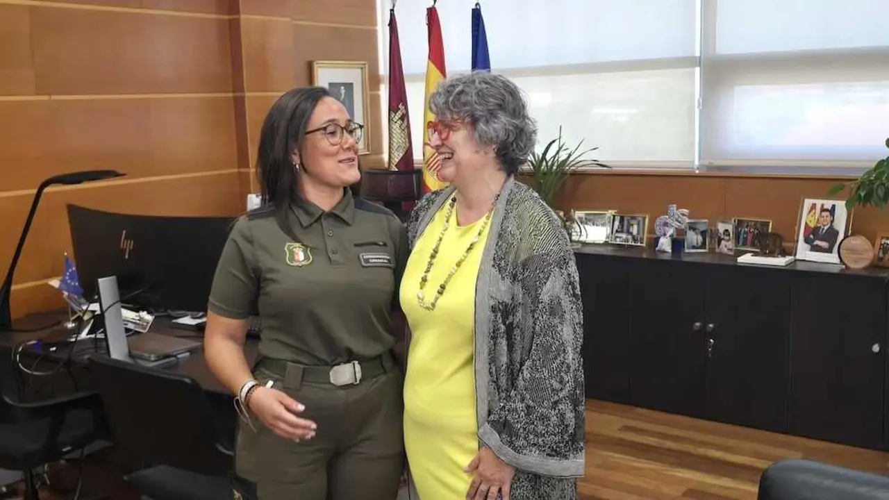 Paula Gimeno, primera coordinadora comarcal del cuerpo de agentes medioambientales de Castilla-La Mancha