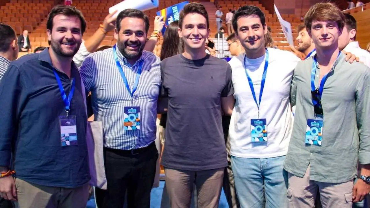 El presidente regional del PP, Paco N&uacute;&ntilde;ez, en el XVI Congreso Nacional de Nuevas Generaciones este s&aacute;bado en Valladolid.