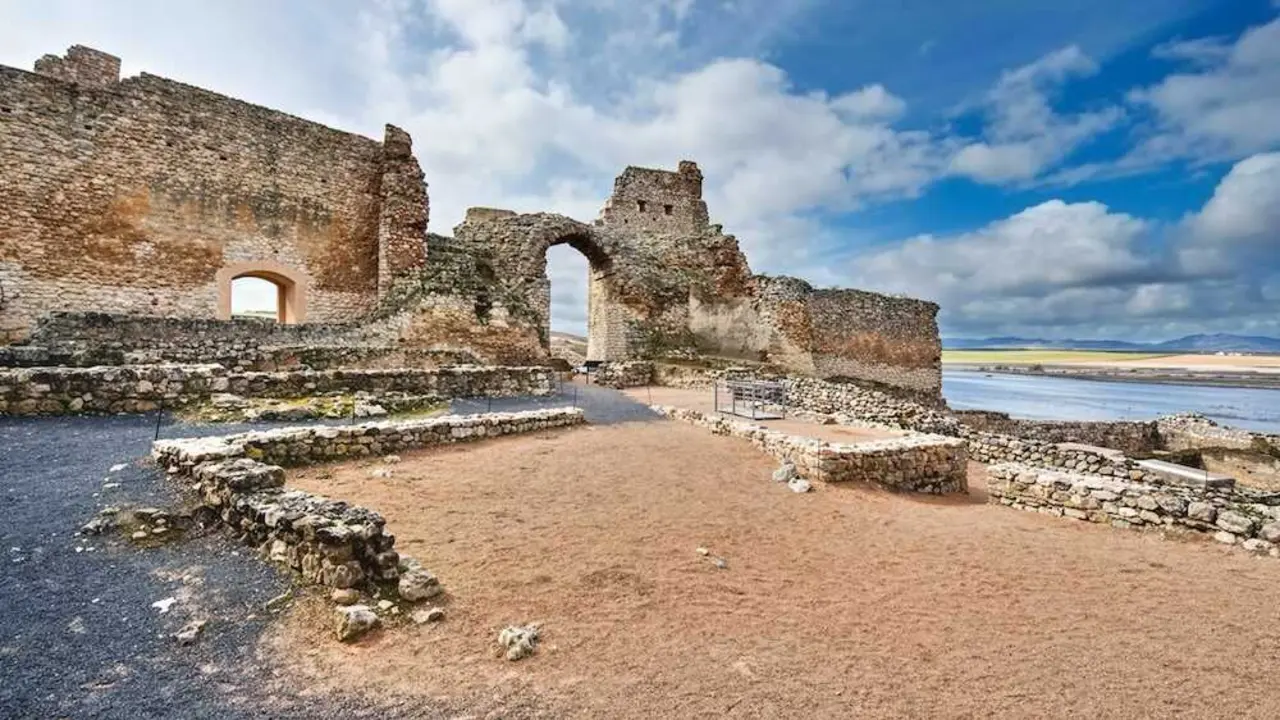 En la imagen de archivo el yacimiento arqueol&oacute;gico de Calatrava la Vieja