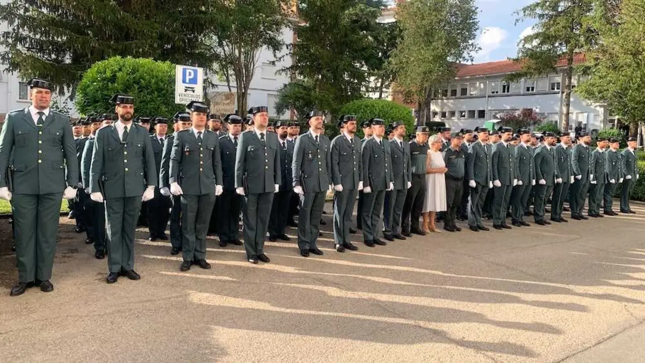 Cuenca incorpora 90 nuevos guardias civiles para sus cuarteles