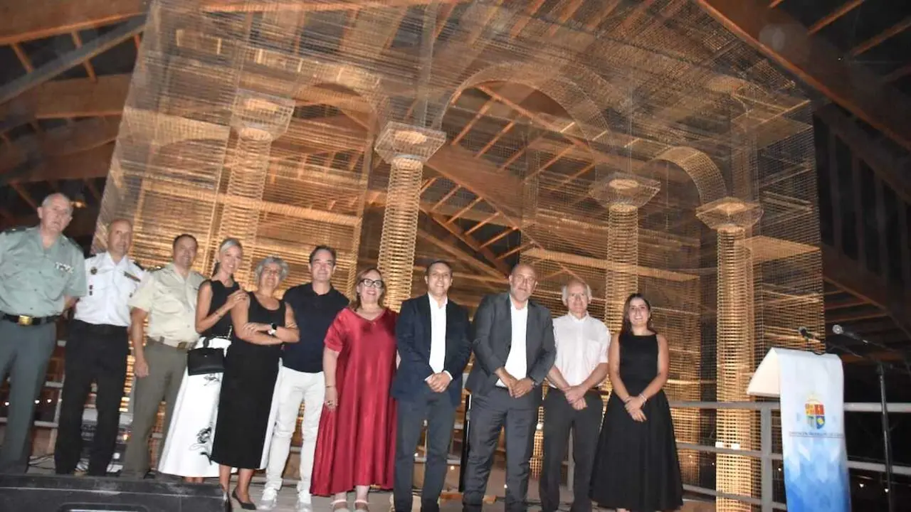 La Villa Romana de Noheda estrena balneum con volumetr&iacute;a en acero