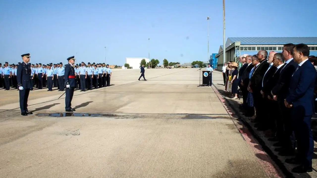 Francisco Javier Rodr&iacute;guez asume el mando de la Base A&eacute;rea de Albacete