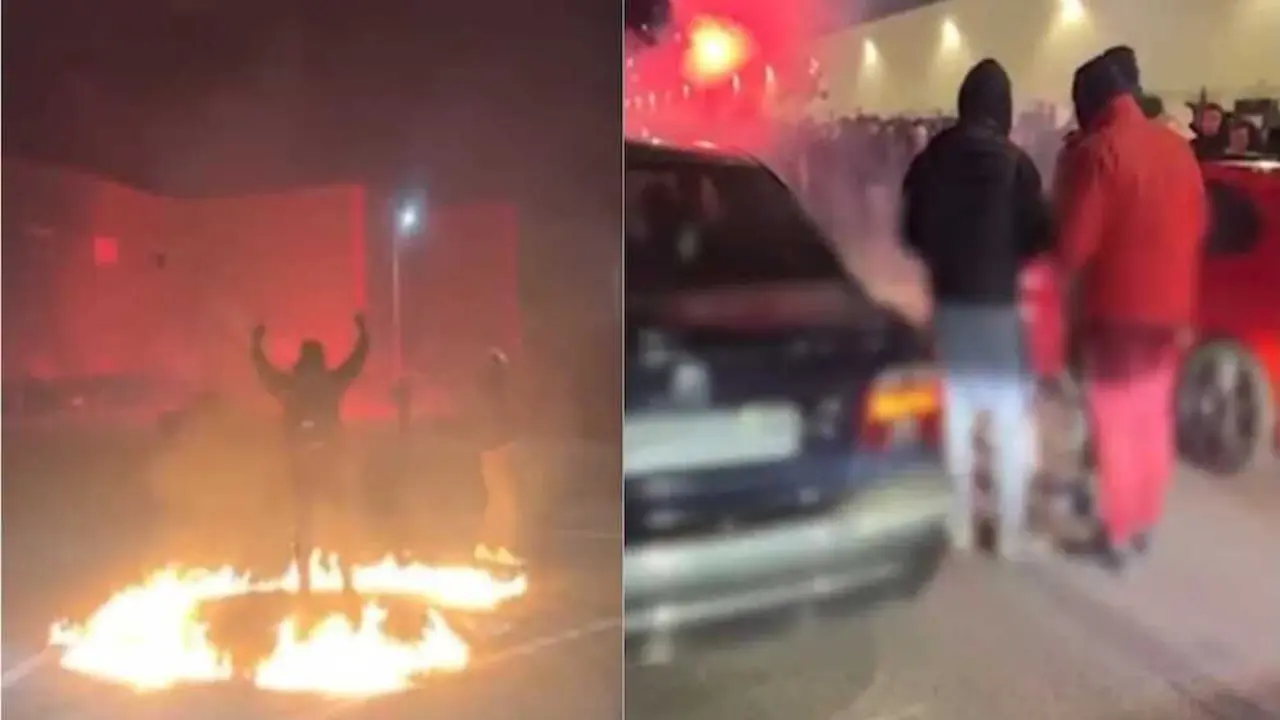 Detenidas 17 personas por carreras ilegales de coches en Toledo