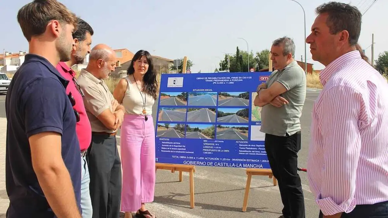 La Junta rehabilitar&aacute; la CM-4135 Porzuna-Piedrabuena por 1,2 millones