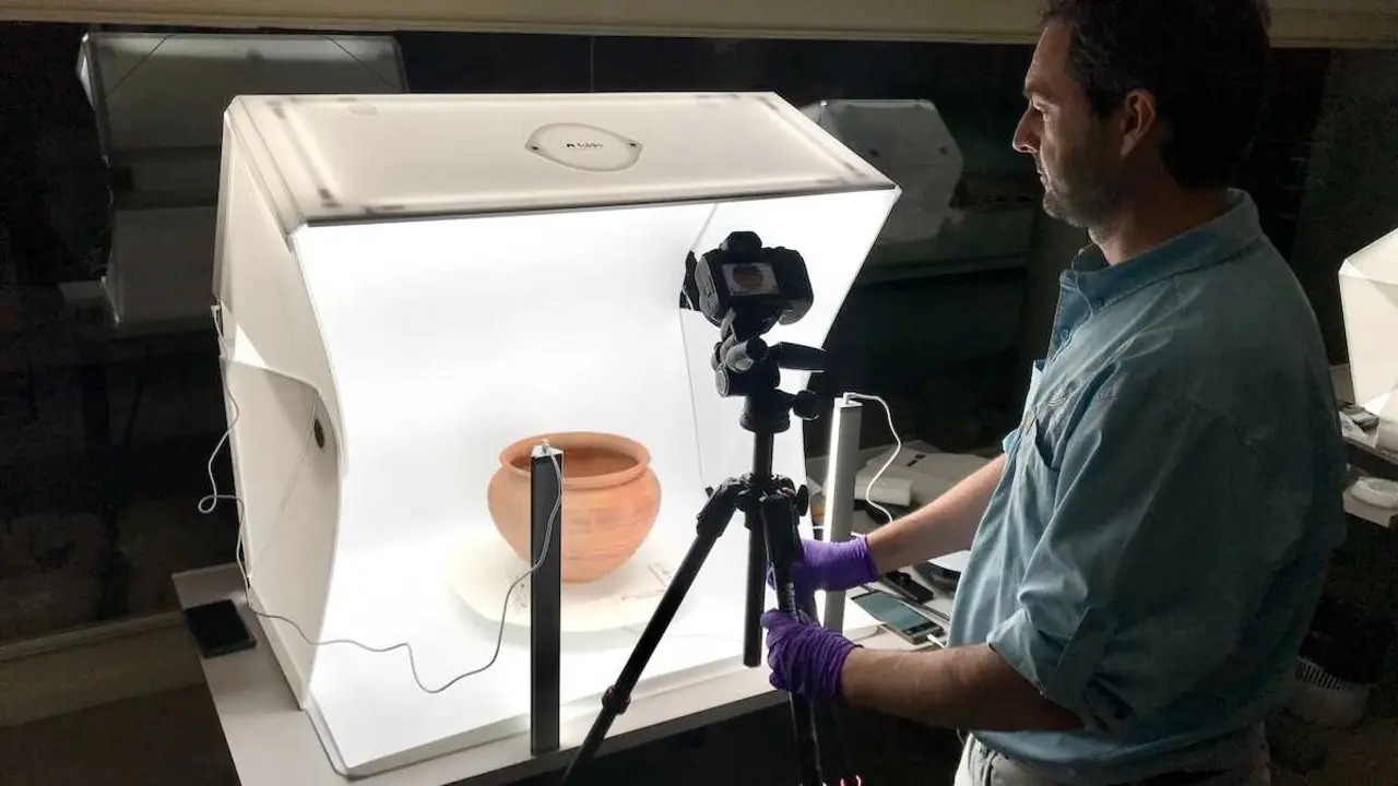 Digitalizan en 3D la colecci&oacute;n arqueol&oacute;gica de Pe&ntilde;a del Castillo