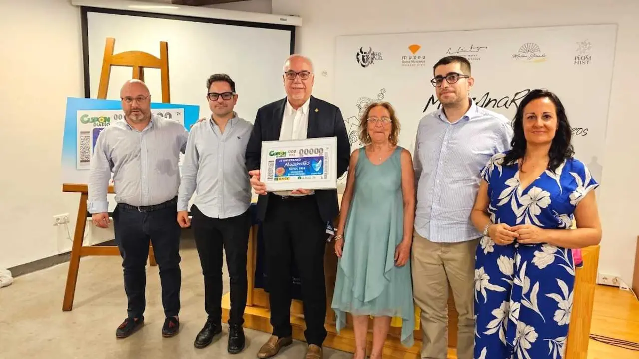 La ONCE dedica un cup&oacute;n al 25.&ordm; aniversario del Manzanares FS