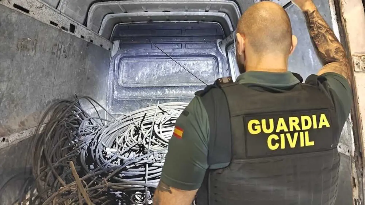 Detenido por robar cable de la catenaria en la estaci&oacute;n de Baides (Guadalajara)