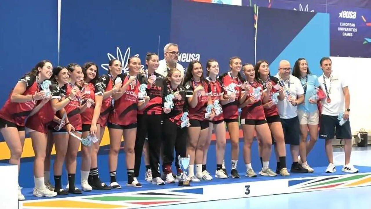 La UCLM conquista el bronce en balonmano femenino europeo