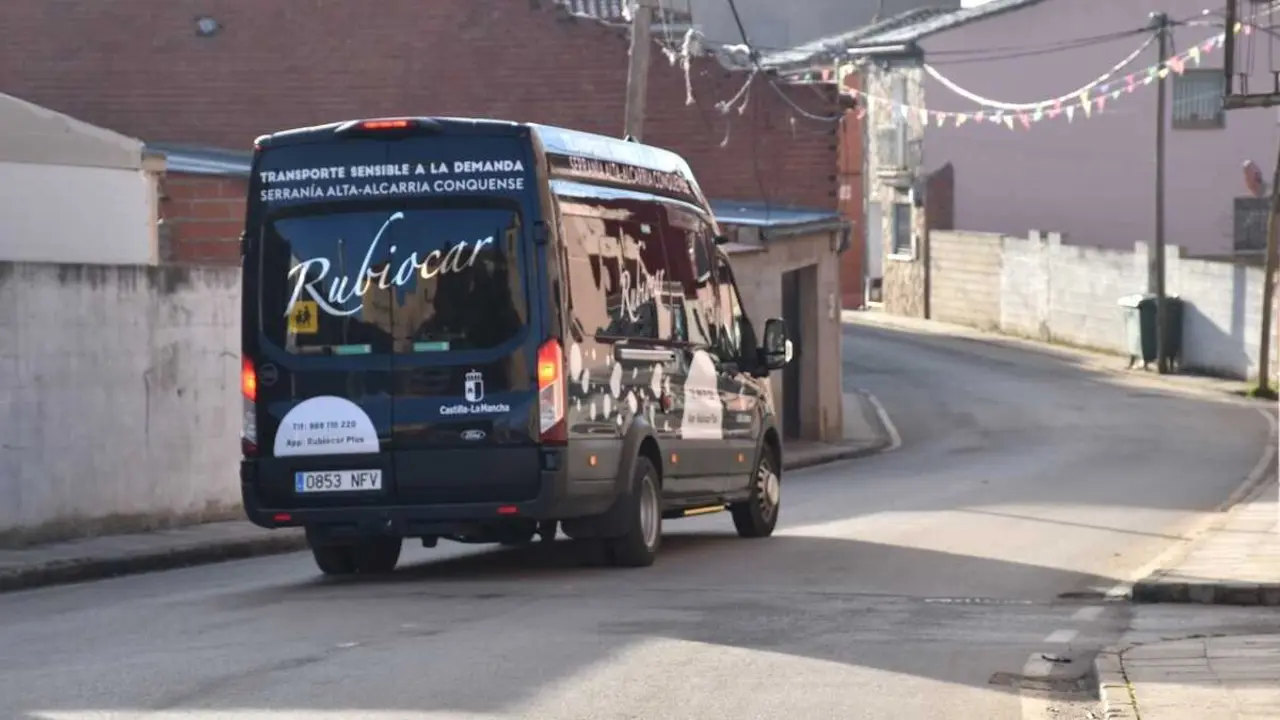 El Transporte a Demanda suma 1.866 viajeros en la Serran&iacute;a de Cuenca