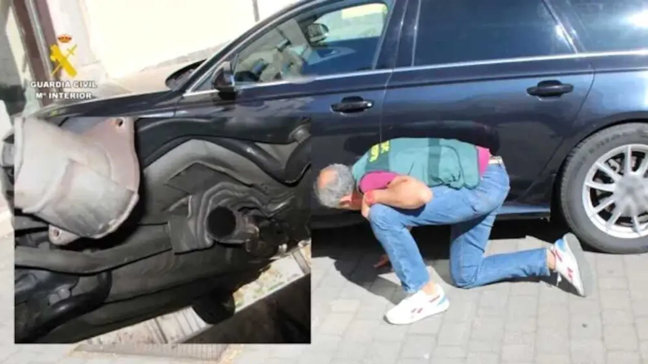 Tres detenidos por trece robos de catalizadores, uno en Alovera (Guadalajara)