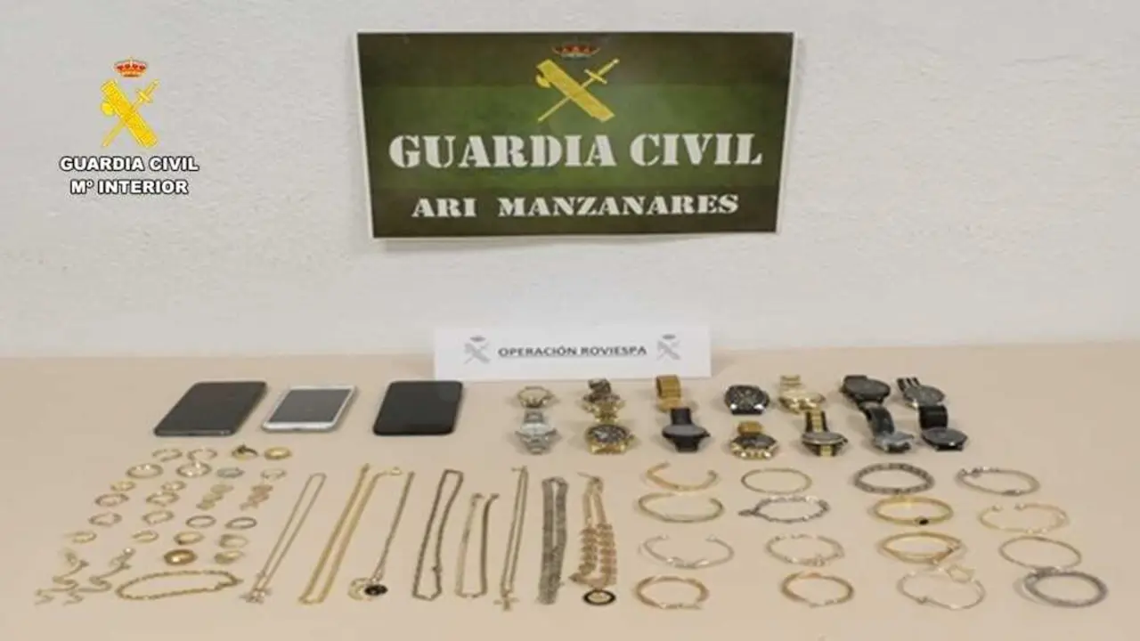 Nueve detenidos por 53 delitos de robo en Manzanares (Ciudad Real) y comarca