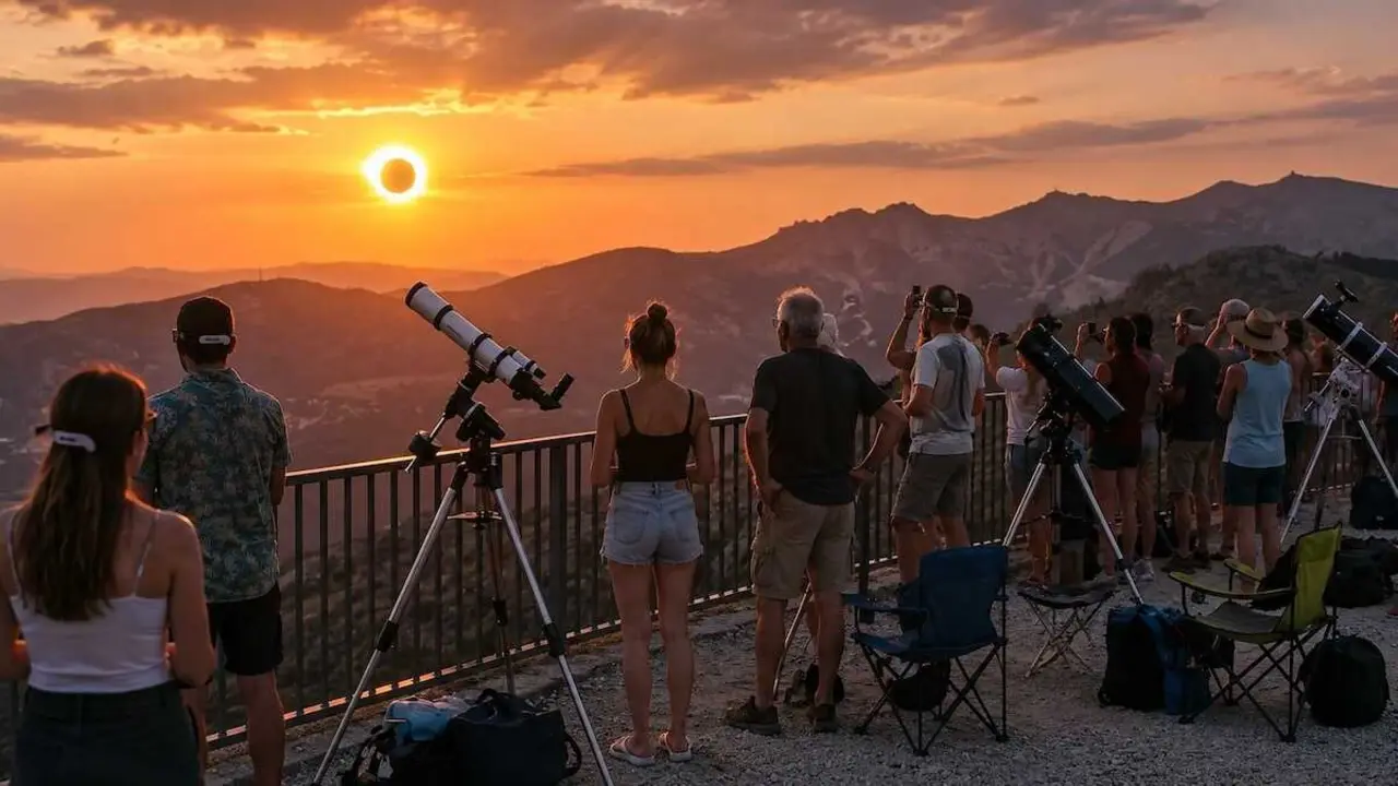 Eclipse total en Castilla-La Mancha: los mejores lugares para verlo