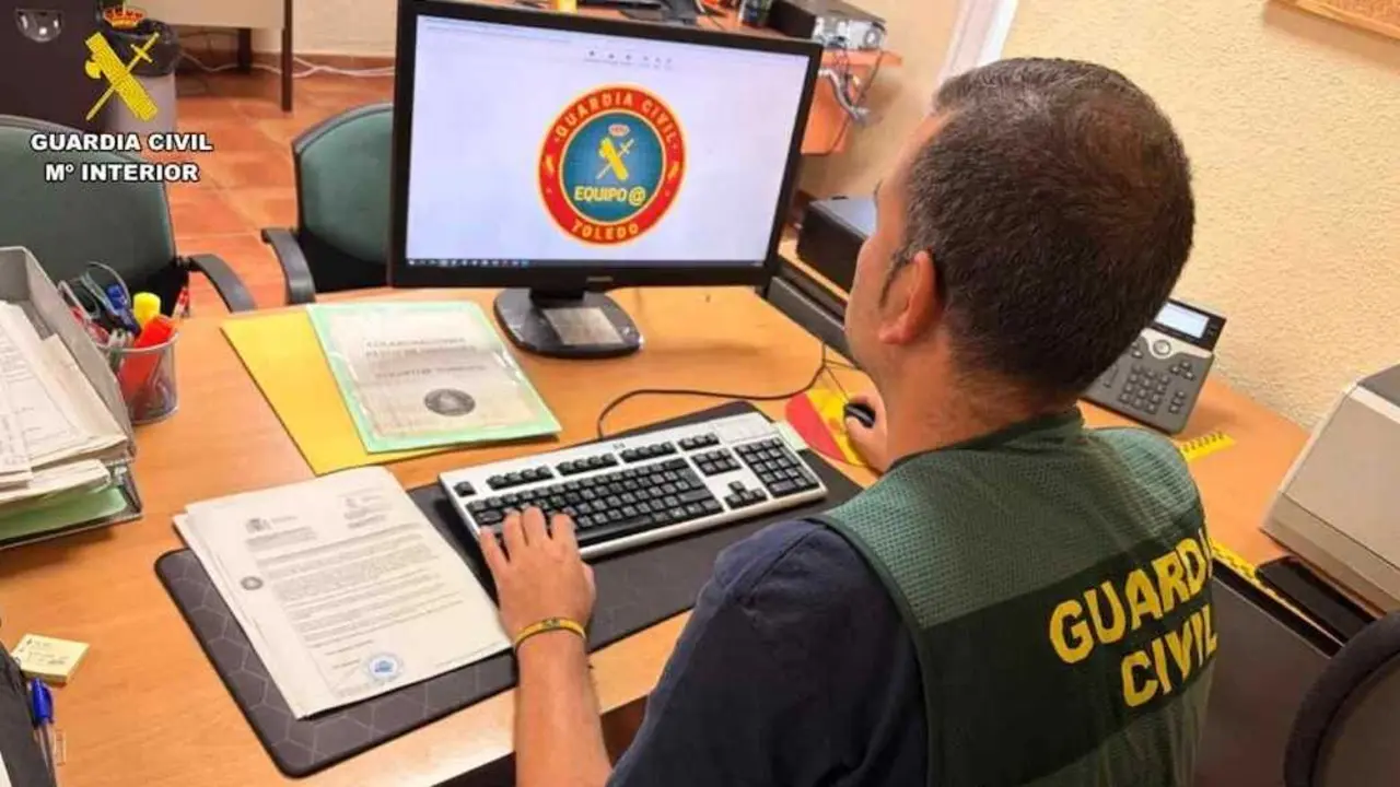 La Guardia Civil recupera 30.000 euros estafados a una empresa en Toledo