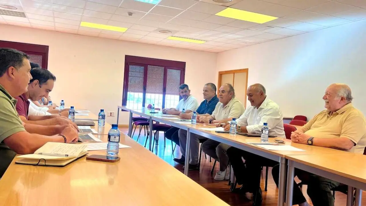 En la imagen un instante de la sectorial de pistacho de Asaja Castilla-La Mancha