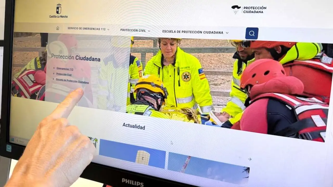 La web del 112 de Castilla-La Mancha recibe 141.626 visitas en el primer semestre de 2026