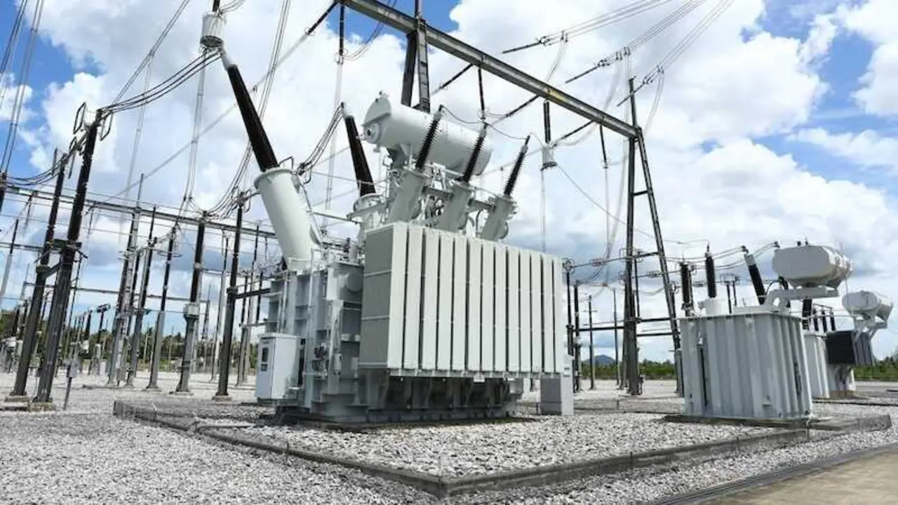 Imagen de archivo de una subestaci&oacute;n el&eacute;ctrica, electricidad, energ&iacute;a el&eacute;ctrica,&nbsp;