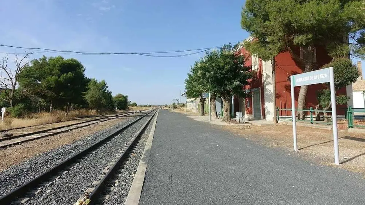 La N-400 se corta en Santa Cruz de la Zarza (Toledo) por obras del tren de 2,4 millones
