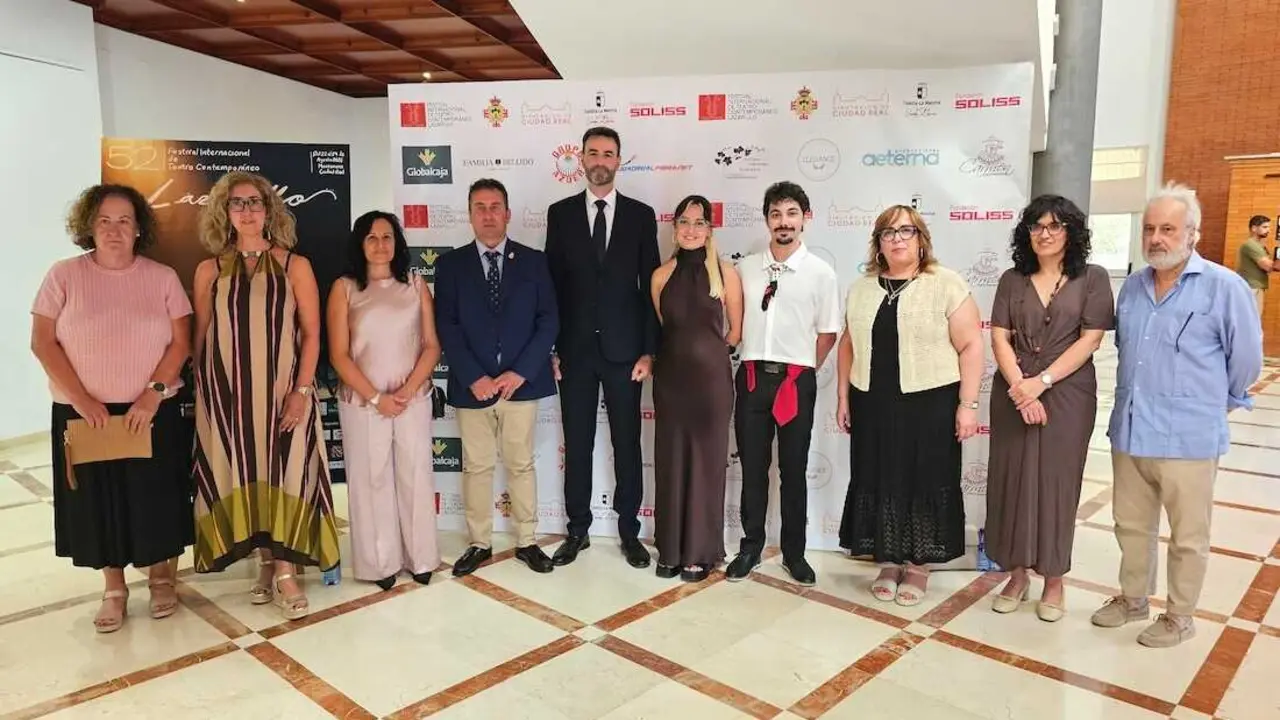 La viceconsejera de Cultura y Deportes, Carmen Teresa Olmedo, durante la inauguraci&oacute;n del Festival Internacional de Teatro Contempor&aacute;neo Lazarillo que este a&ntilde;o alcanza su 52 edici&oacute;n.