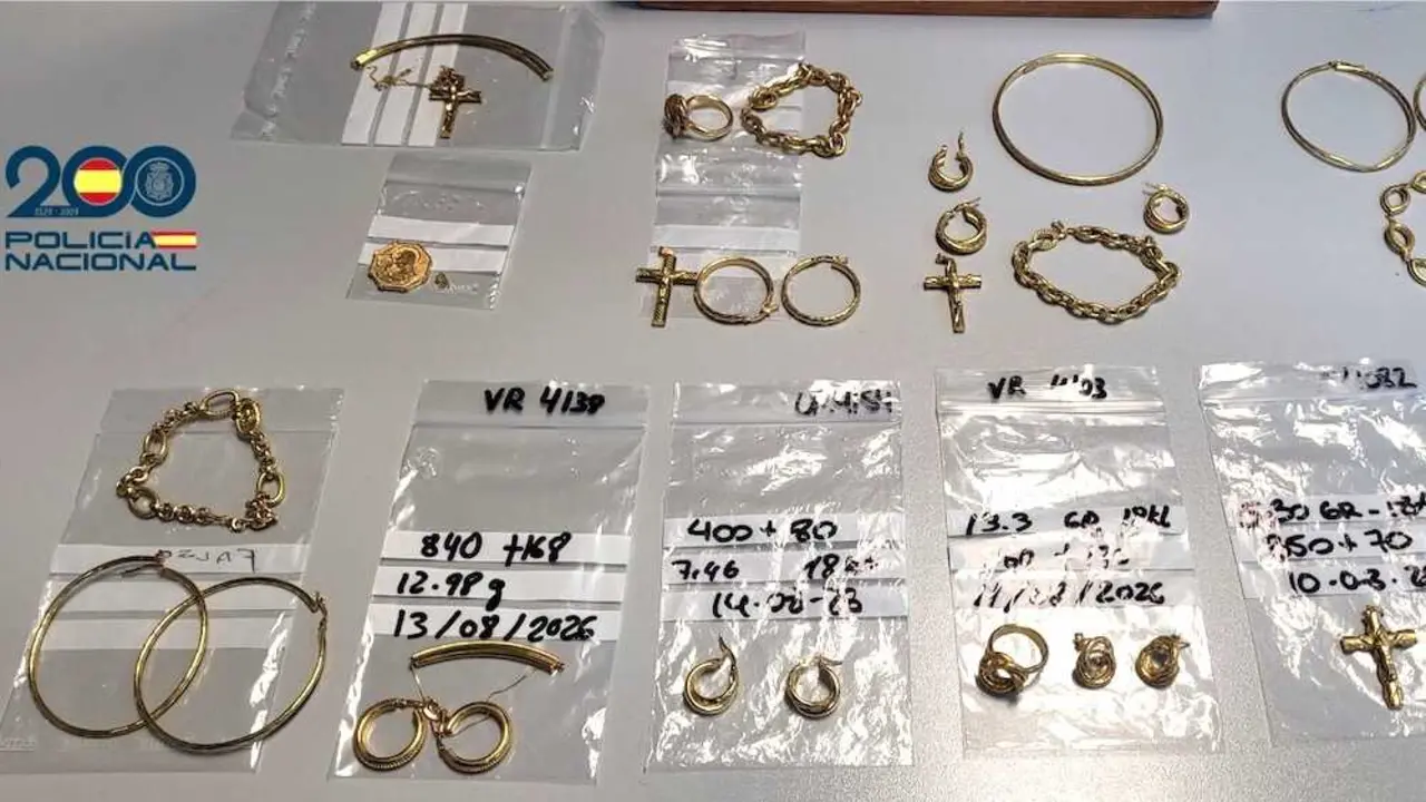 Dos detenidos por estafar 20.000 euros con oro falso en Talavera de la Reina (Toledo)