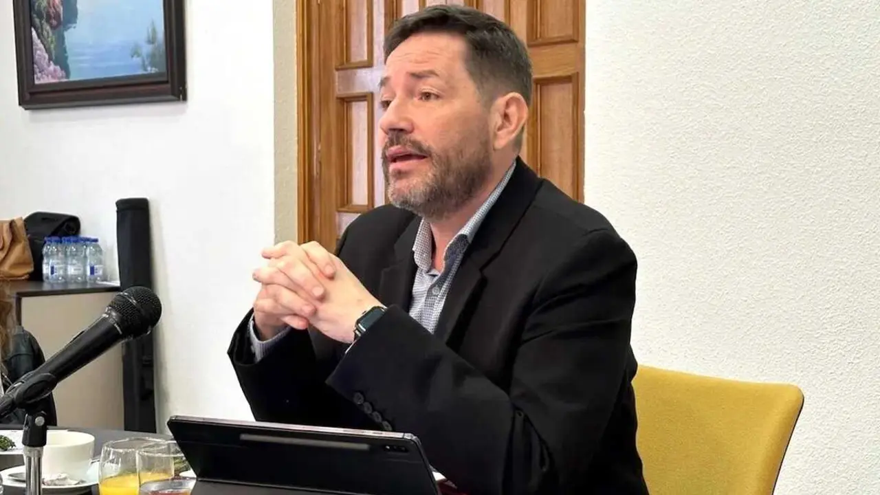 El subdelegado del Gobierno en Ciudad Real, David Broce&ntilde;o, en una imagen de archivo