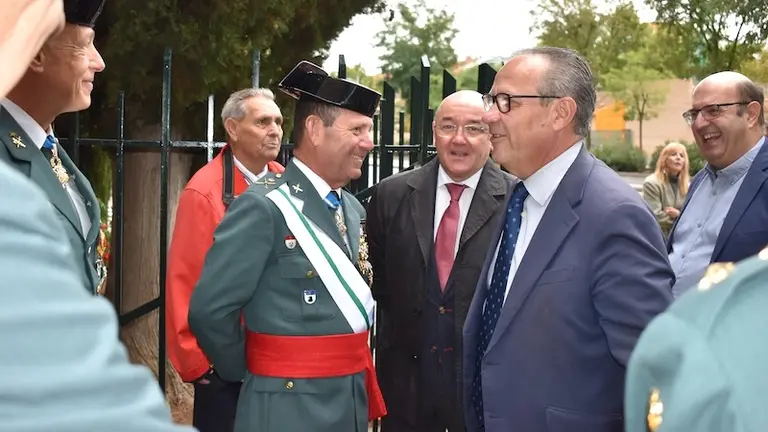 El consejero de Hacienda, Administraciones Públicas y Transformación Digital, Juan Alfonso Ruiz Molina, ha asistido en Toledo al acto institucional con motivo de la celebración del Día de la Guardia Civil