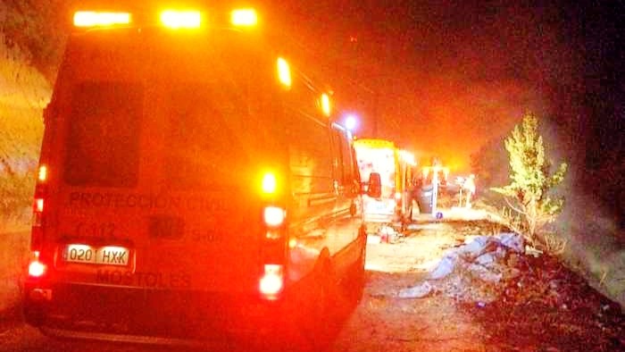 Al menos 6 muertos, tres niños, al chocar un tren con un coche en un paso a nivel