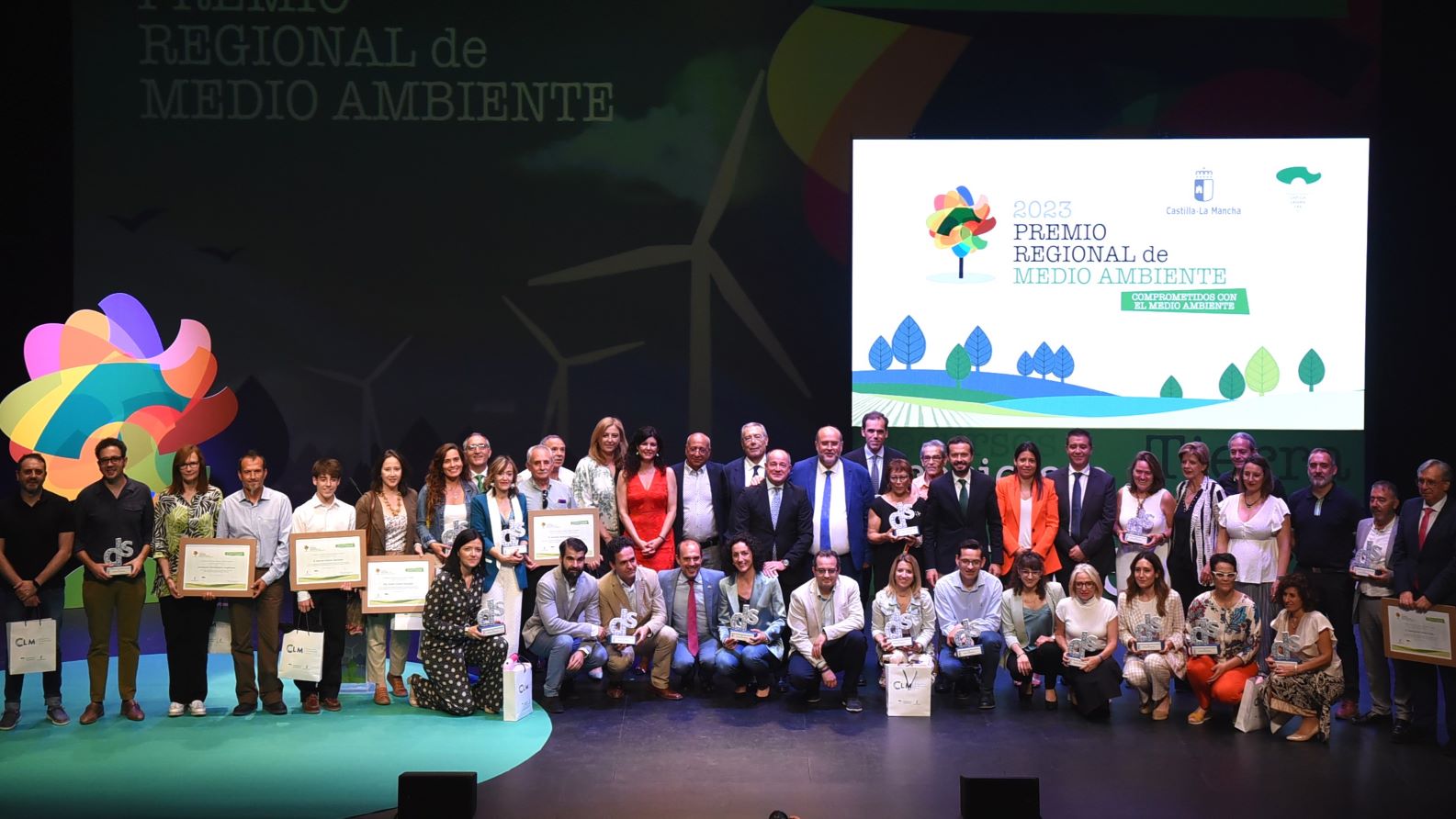 El vicepresidente del Gobierno de Castilla-La Mancha, José Luis Martínez Guijarro, ha presidido en Albacete la entrega de los Premios Regionales de Medio Ambiente 2023 de Castilla-La Mancha