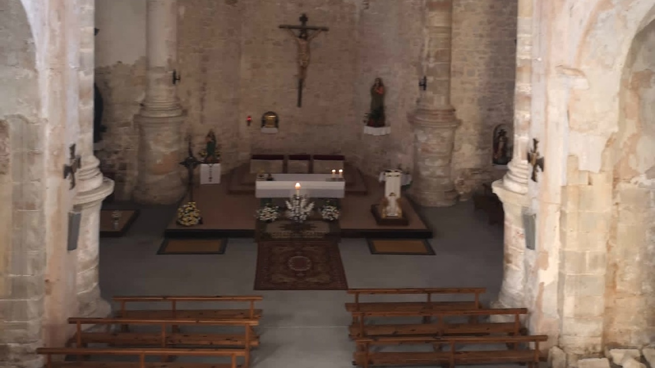 La iglesia de Poyatos, incluida entre los bienes en riesgo de desaparición por Hispania Nostra